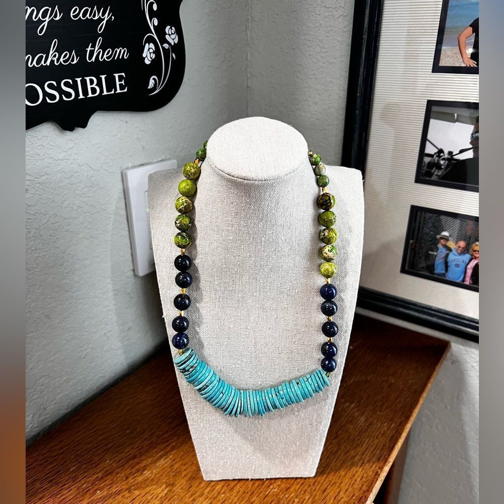 NWOT Barse Genuine Stones Short Necklace #BNECK7